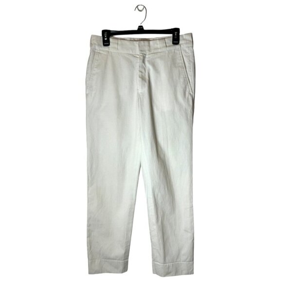 Sandro White Cropped Pants - Picture 1 of 12